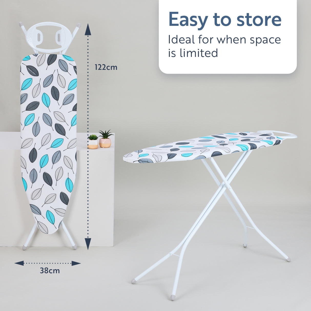 Minky Ironing Board - Expert, Ironing Board Cover Included 122 x 38 cm