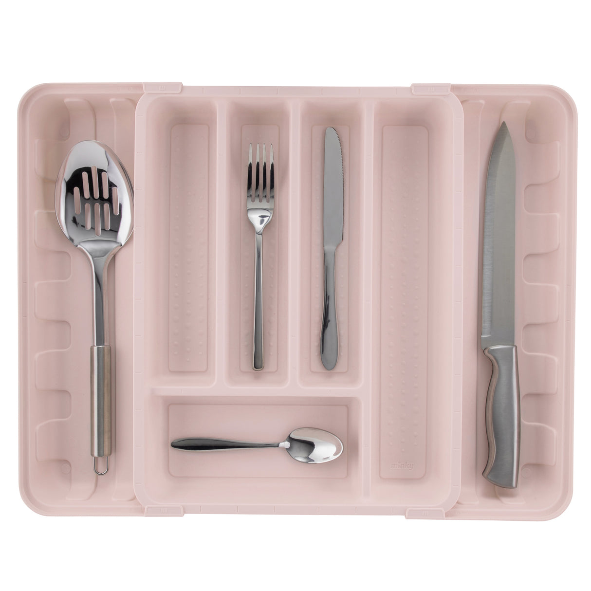 Minky Cutlery Drawer Organiser, Extendable Cutlery Sorter