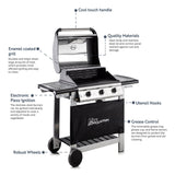 Fire Mountain Everest 3 Burner Gas BBQ