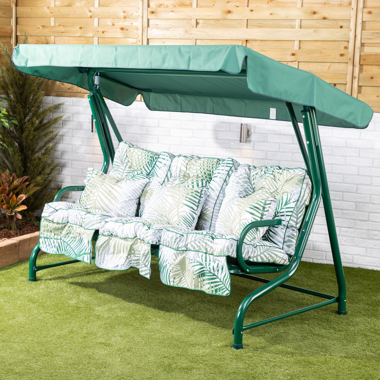 Alfresia Roma Garden Swing Seat with Classic Cushions