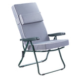 Alfresia Reclining Garden Chair – Green Frame with Luxury Cushion