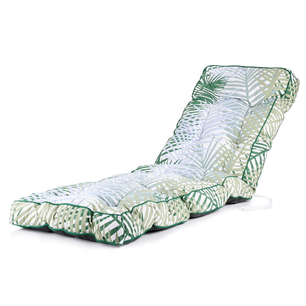 Alfresia Reclining Garden Chair – Green Frame with Classic Cushion, Relaxer Style