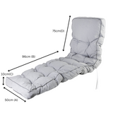 Alfresia Garden Sun Lounger Cushion - Classic Style