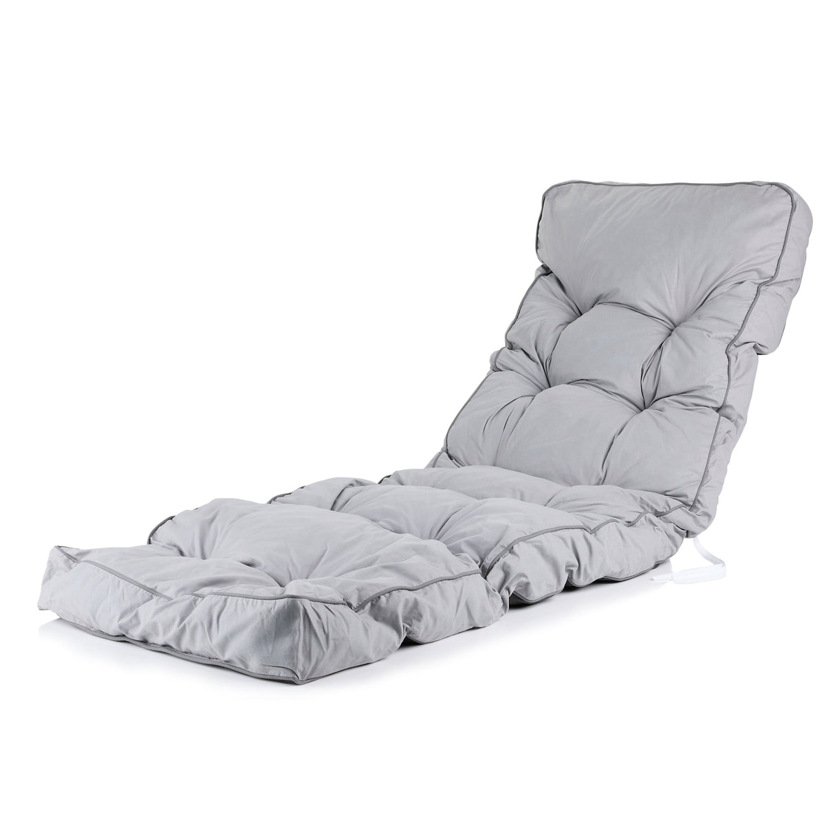 Alfresia Reclining Garden Chair – Charcoal Frame with Classic Cushion, Relaxer Style