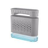 Minky Kitchen Sink Caddy - Slimline Sink Tidy with Removable Drip Tray