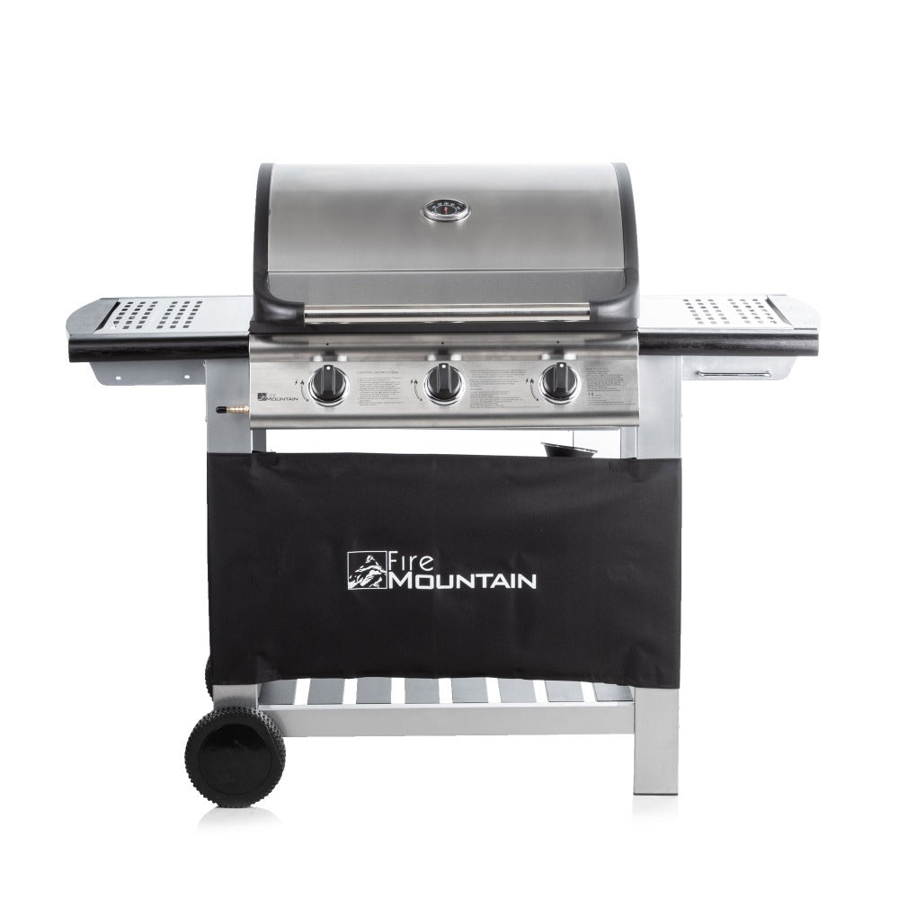 3 burner gas barbecue best sale