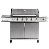 Fire Mountain Premier Plus 6 Burner Gas BBQ - Cover Included