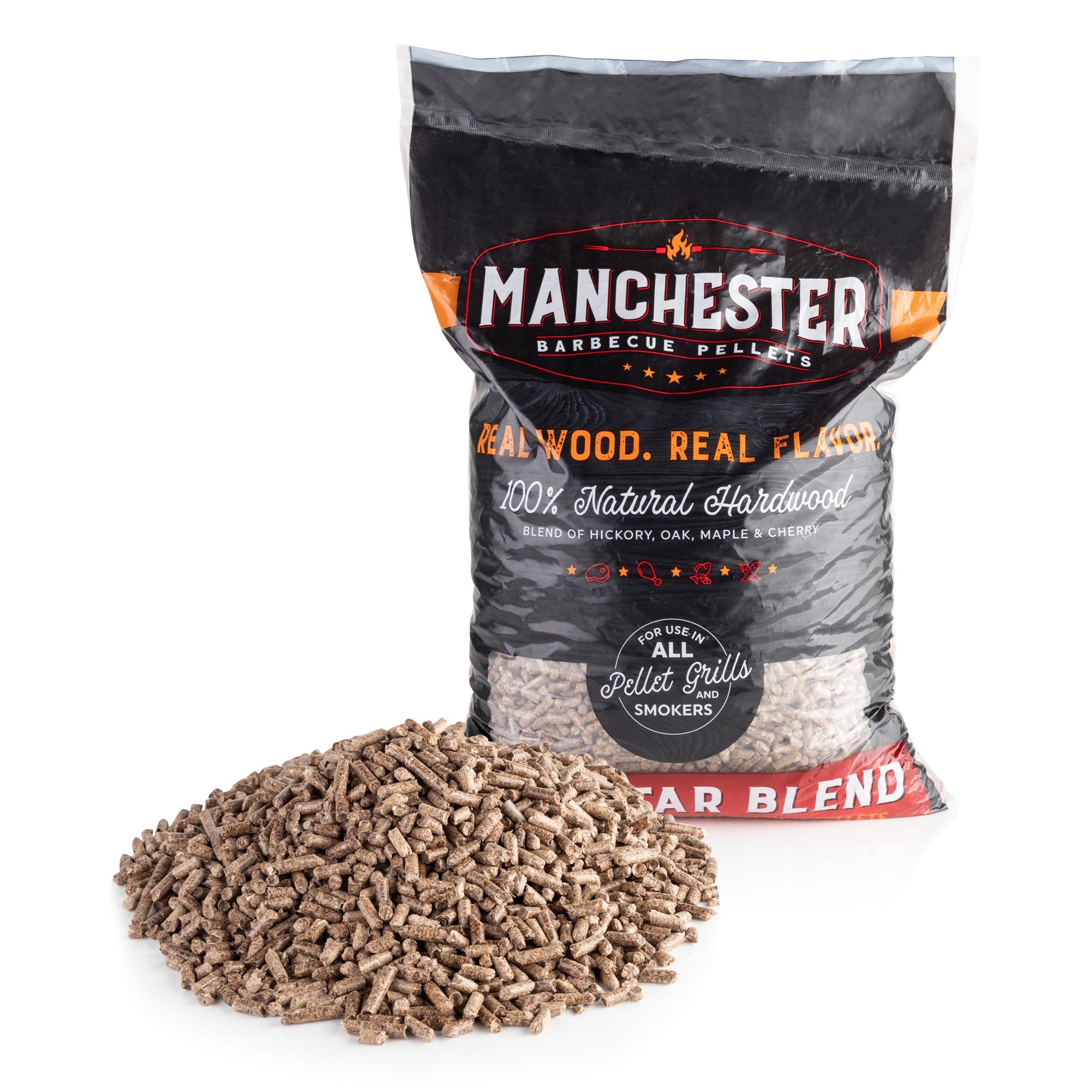 Manchester BBQ Wood Pellets Fire Mountain