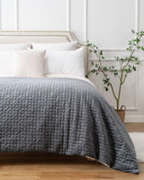 Minky Luxury Weighted Blanket – Single, Grey