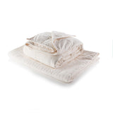 Minky Luxury Heated Blanket - Large, Cream, Heated Throw